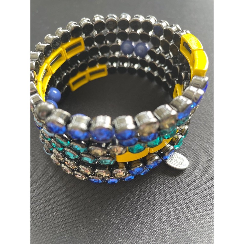 Juicy Couture Rhinestone Coil Bracelet - Picture 7 of 9